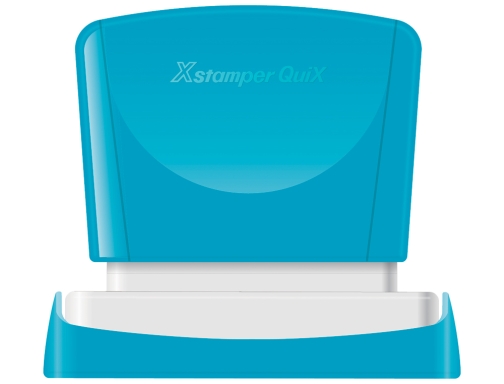 Sello X-stamper quix para mquina ESTM-H, rojo medidas 13x49 mm QPTL-Q1349RU Q13 RO, imagen 2 mini