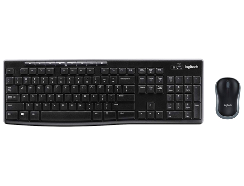 Set teclado + raton Logitech mk270 inalambrico negro 920-004513, imagen 2 mini