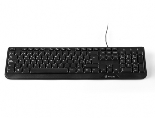 Set teclado y raton con cable Ngs cocoa usb color negro COCOAKIT, imagen 4 mini