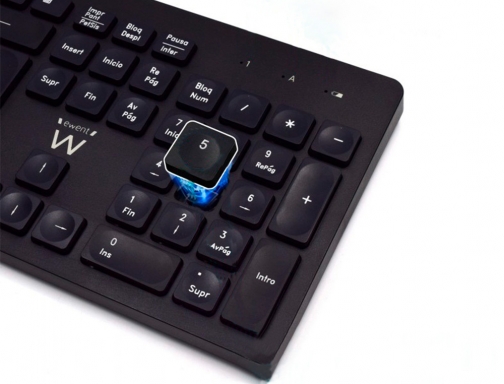 Set teclado y raton Ewent inalambrico color negro EW3256, imagen 4 mini