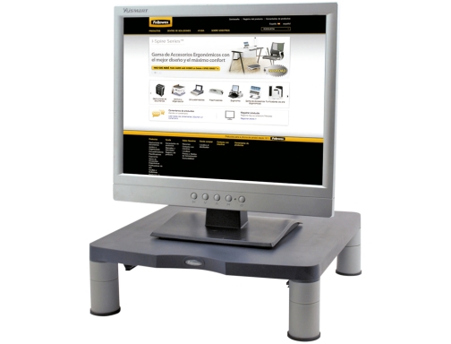 Soporte Fellowes para monitor tft estandar ajustable en altura 50 100x340x340 mm 9169301, imagen 2 mini