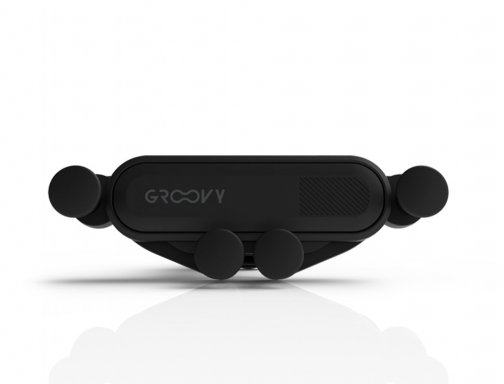 Soporte para movil Groovy coche gravity color negro GR-AVP-GRV, imagen 3 mini
