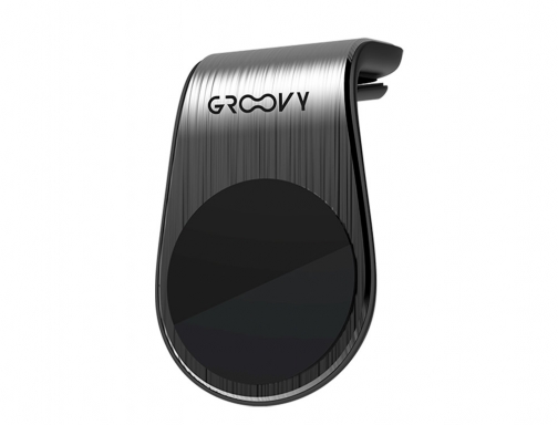 Soporte para movil Groovy coche universal magnetico color gris oscuro GR-AVP-MGN, imagen 2 mini