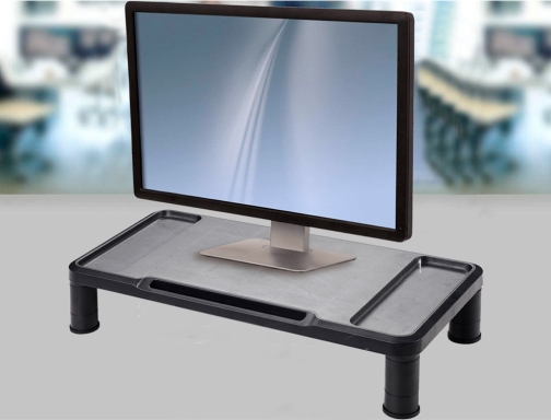 Soporte Q-connect para monitor ajustable en altura 555x265x112 mm KF18019, imagen 5 mini