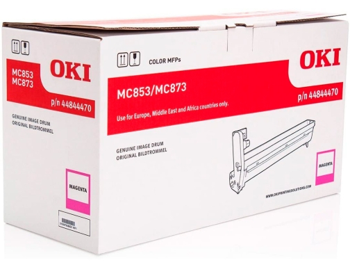 Tambor Oki laser i mc853 873 magenta 30000 paginas 44844470, imagen 2 mini