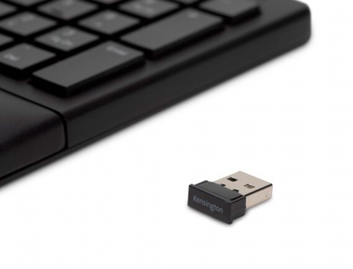 Teclado Kensington inalambrico pro fit ergo color negro 252x482x38 mm K75401ES, imagen 5 mini