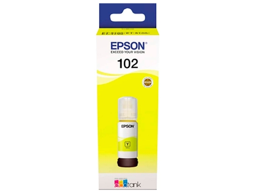 Tinta Epson ecotank 102 et-2700 2750 3700 3750 4750 bote de 70 C13T03R440, imagen 2 mini