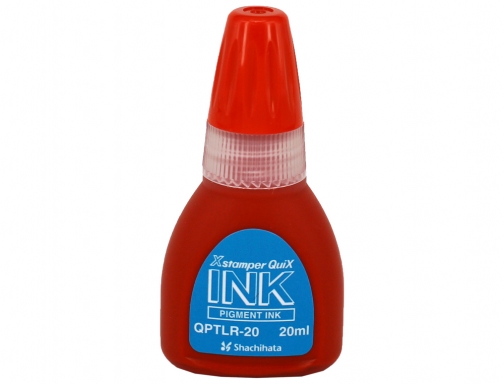 Tinta X-stamper quix para sellos roja bote de 20 ml QPTLR-20 RO, imagen 2 mini