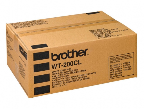 Toner Brother hl3040cn 3070cw MFC-9120cn MFC-9320cn recipiente para toner residual WT200CL, imagen 2 mini