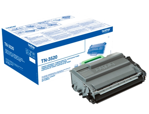 Toner Brother hll6400dw 20000 paginas negro TN3520, imagen 3 mini