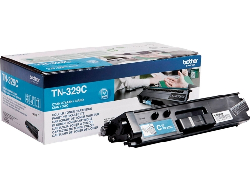 Toner Brother hll8350cdw 6000 paginas cian TN329C, imagen 4 mini