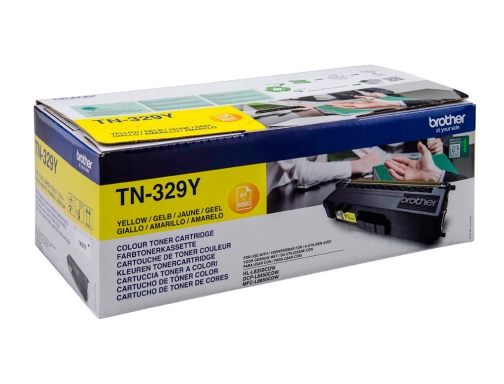 Toner Brother hll8350cdw 6000 paginas amarillo TN329Y, imagen 2 mini