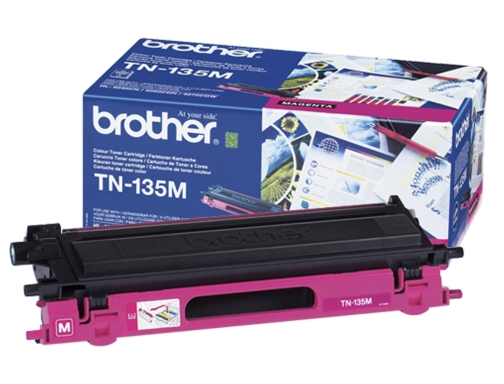 Toner Brother TN135M hl-4040cn 4050cdn 4070cdw DCP-9040 9045 MFC-9440 9840 magenta -4.000@5%-, imagen 2 mini