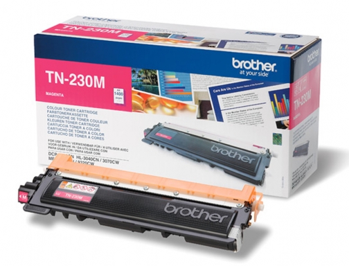 Toner Brother tn-230 magenta -1.400pag- hl-3040cn hl-3070cw DCP-9010cn MFC-9120cn MFC-9320cw TN230M, imagen 2 mini