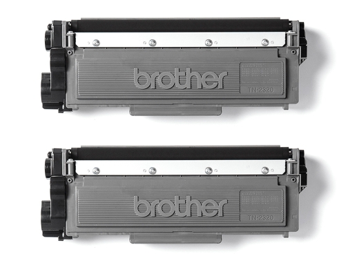 Toner Brother tn-2320 DCPl2520dw 2540d MFCl2700dw 2720dw 2740dw negro 2600 paginas pack TN2320TWIN, imagen 4 mini