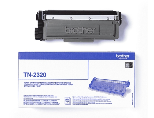 Toner Brother tn-2320 DCPl2520dw DCPl2540dn MFCl2700dw MFCl2720dw MFCl2740dw negro 2600 pag TN2320, imagen 5 mini