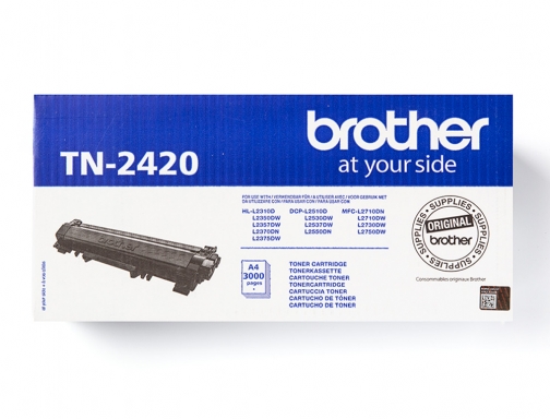 Toner Brother tn-2420 para DCP-l2510 2530 2550 hl-l2375 alta capacidad negro 3000 TN2420, imagen 3 mini