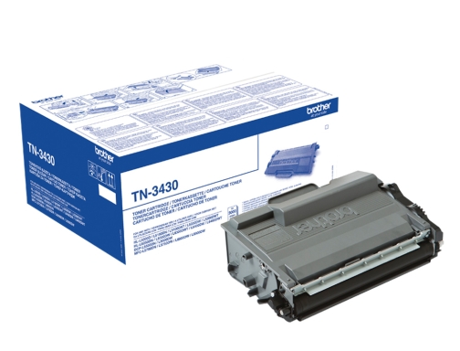 Toner Brother tn-3430 DCP-l5500dn DCP-l6600dw hl-l5000d MFC-l5700 negro 3000 pag TN3430, imagen 2 mini