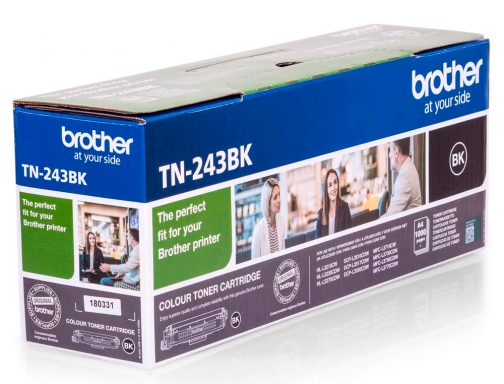 Toner Brother TN243BK, para DCP-L3510CD, HL-L3270C, MFC-L3710CW negro 1000 paginas, imagen 2 mini