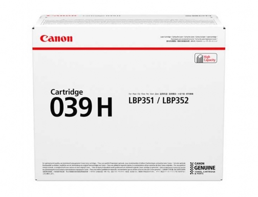 Toner Canon 039h isensys LBP351x LBP352x negro 0288C001, imagen 3 mini