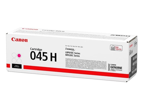 Toner Canon 045 h i-sensys LBP611 LBP613 magenta 2200 paginas 1244C002, imagen 2 mini