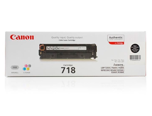 Toner Canon 718b LBP7680 LBP7200 mf8300 pack negro 2662B005, imagen 3 mini