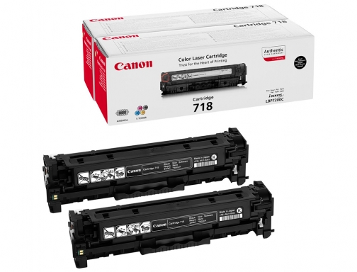 Toner Canon 718b LBP7680 LBP7200 mf8300 pack negro 2662B005, imagen 5 mini