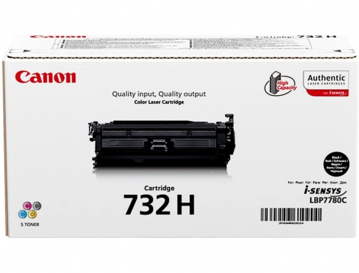 Toner Canon 732b hc LBP7780 negro 6264B002, imagen 3 mini