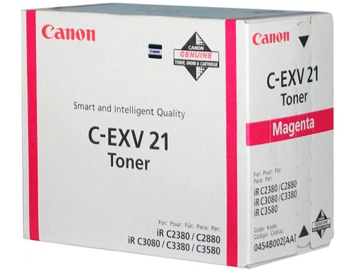 Toner Canon exv21m irc2380 irc2880 magenta 0454B002, imagen 2 mini