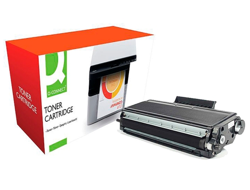 Toner compatible Q-connect Brother tn3480 hl-l5000 l5100 l5200 l6300 l6400 negro 8000 KF11240, imagen 2 mini