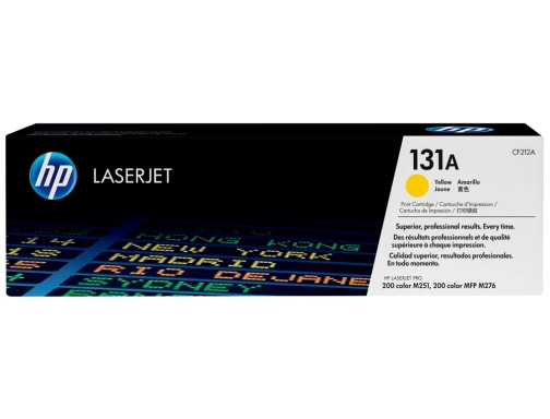 Toner HP 131a Laserjet m251 m276 amarillo 1800 pag CF212A, imagen 2 mini