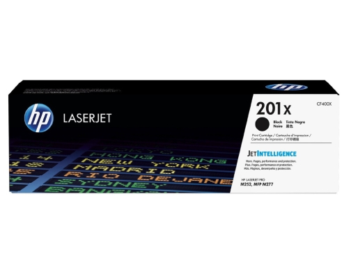 Toner HP 201x Laserjet pro m252 MFP m277 negro 2.800 pag CF400X, imagen 2 mini