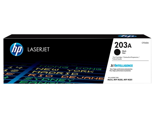 Toner HP 203a Laserjet pro m254 MFP m280 MFP m281 negro 1400 CF540A, imagen 2 mini