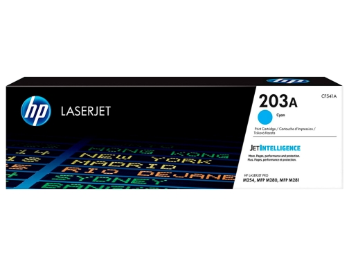 Toner HP 203a Laserjet pro m254 MFP m280 MFP m281 cian 1300 CF541A, imagen 2 mini