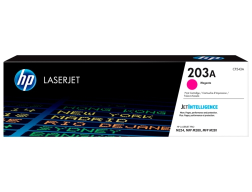 Toner HP 203a Laserjet pro m254 MFP m280 MFP m281 magenta 1300 CF543A, imagen 2 mini