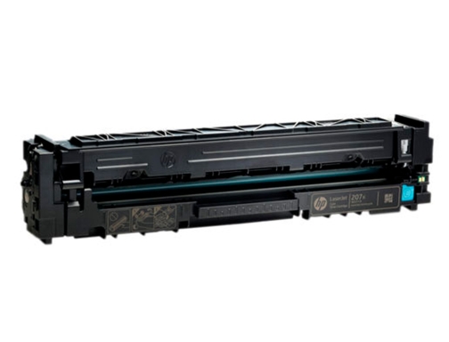 Toner HP 207x color Laserjet pro m282nw m283fdn m283fdw cian 2.450 paginas W2211X, imagen 3 mini