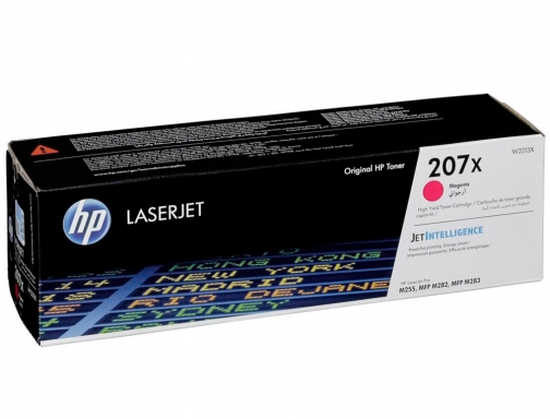 Toner HP 207x color Laserjet pro m282nw m283fdn m283fdw magenta 2.450 paginas W2213X, imagen 4 mini