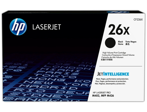 Toner HP 26x Laserjet pro m402 MFP m426 negro 9000 paginas CF226X, imagen 2 mini