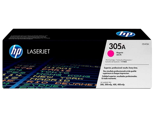 Toner HP 305a Laserjet m351 m451 m375 m475 magenta 2600 pag CE413A, imagen 2 mini