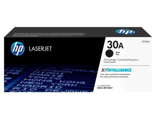 Toner HP 30a Laserjet pro m203 MFP m227 negro 1600 paginas CF230A, imagen 2 mini