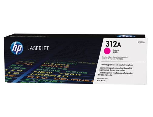 Toner HP 312a Laserjet pro MFP m476 magenta -2.700 pag- CF383A, imagen 2 mini