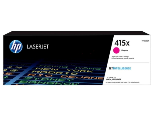 Toner HP 415x laser color m454 MFP m479 magenta 6000 paginas W2033X, imagen 2 mini