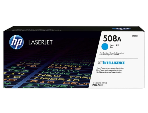 Toner HP 508a Laserjet enterprise m552 553 577 cian 5.000 pag CF361A, imagen 2 mini