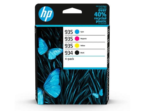 Toner HP 934 935 y 6ZC72AE multi pack negro cian magenta amarillo, imagen 2 mini