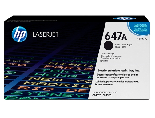 Toner HP color Laserjet cp4025 cp4525 -ce260a- negro 8.500 pags, imagen 2 mini