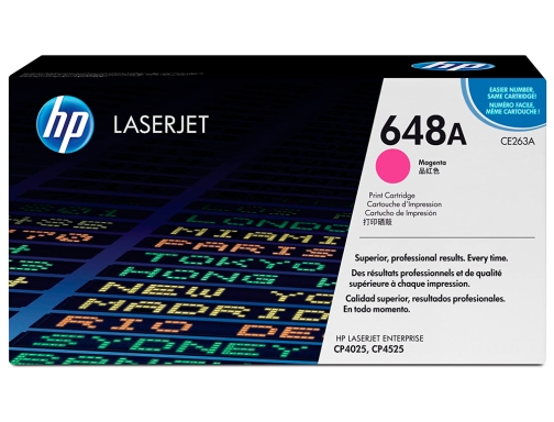 Toner HP color Laserjet cp4025 cp4525 -ce263a- magenta 11.000 pags, imagen 2 mini