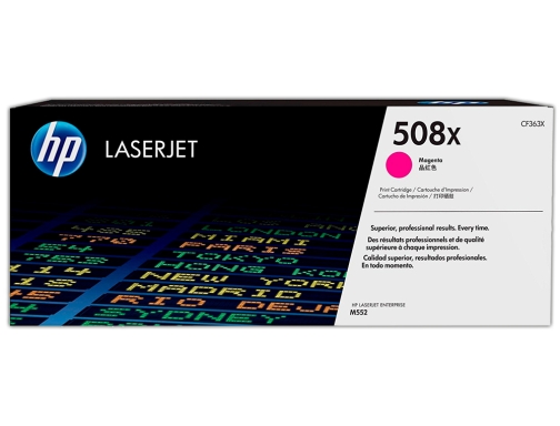 Toner HP color Laserjet entreprise m552 m553 m577 magenta 9500 paginas CF363X, imagen 2 mini