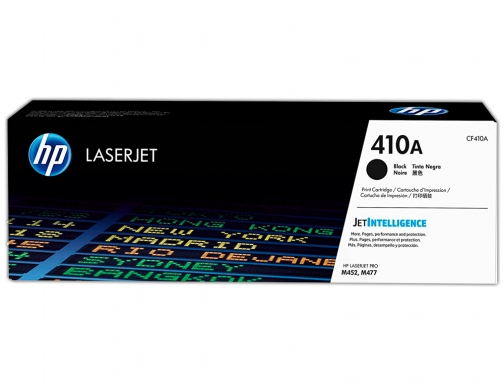 Toner HP color Laserjet pro m377 m452 MFP m477 negro 2300 paginas CF410A, imagen 2 mini