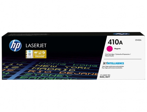 Toner HP color Laserjet pro m377 m452 MFP m477 magenta 2300 paginas CF413A, imagen 2 mini