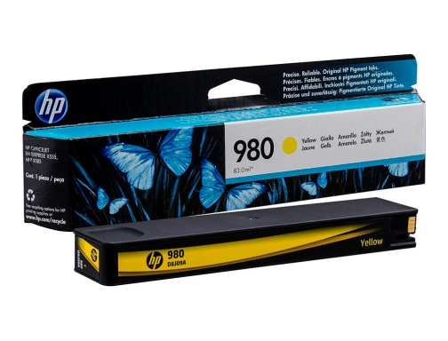 Toner HP empresa x585 amarillo n 980 D8J09A, imagen 4 mini